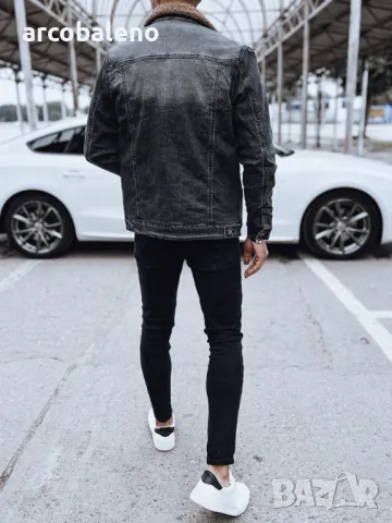 Мъжко изолирано дънково яке, 2цвята , снимка 8 - Якета - 48044108