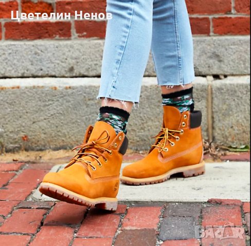 боти Timberland 6-Inch Classic Premium Waterproof  10361  номер 39 , снимка 6 - Дамски боти - 31643293