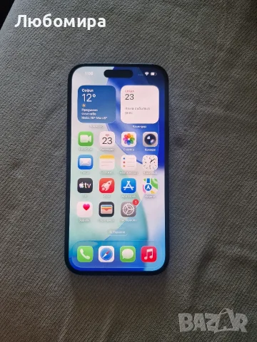 iPhone 15, 128 GB, 100% BATTERY/ 138 CYCLES“, снимка 2 - Apple iPhone - 56217565