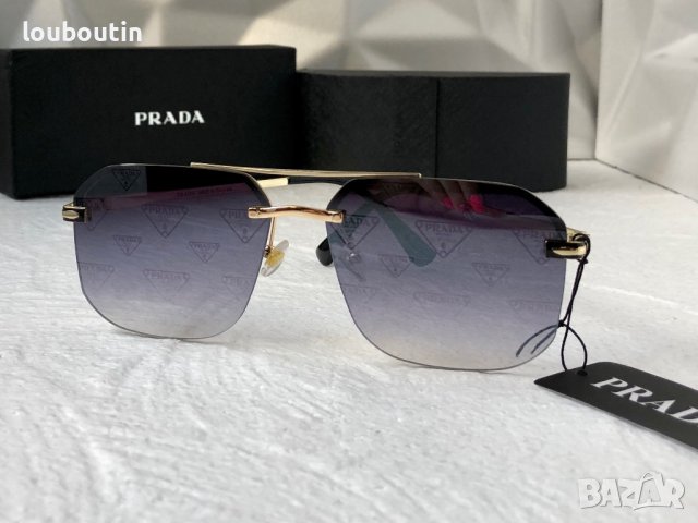 Prada 2023 мъжки слънчеви очила, снимка 3 - Слънчеви и диоптрични очила - 42764569