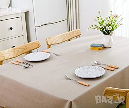 Покривка за маса бежаво, снимка 3 - Покривки за маси - 38541083