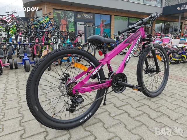 Промо велосипед 24" Passati MARTYN розов, снимка 11 - Велосипеди - 56253965
