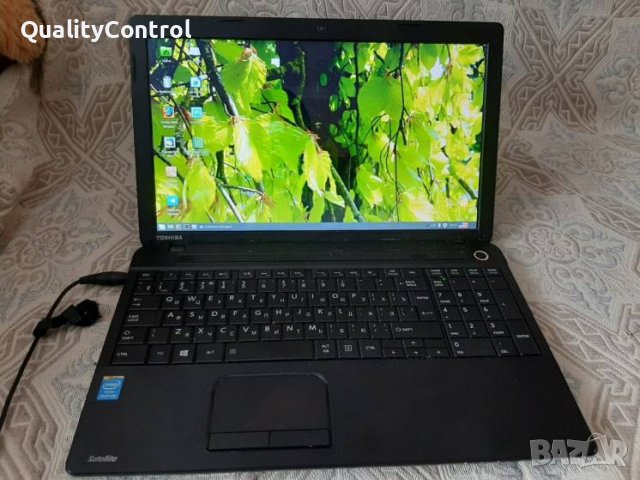 15.6" Бърз бизнес лаптоп - Toshiba Satellite C50-B, 500GB HDD, 4GB RAM, HDMI + cam
