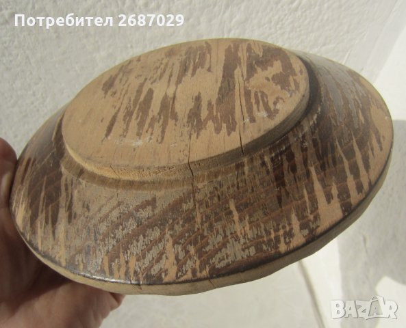 съдове от дърво:  Стар дървен съд, дърворезба, снимка 12 - Други - 29475099