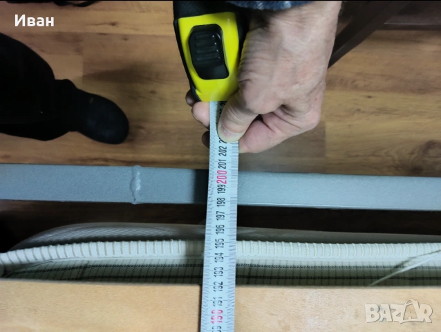 Продавам Метално легло ЛУКС 180x200 с матрак Dormeo, снимка 10 - Спални и легла - 53311320