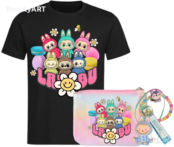 Тениска Лабубу, снимка 4 - Други - 50787504