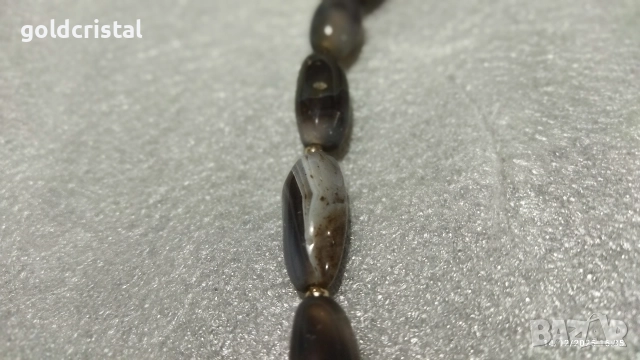 Стар накит гердан от ахат , снимка 2 - Антикварни и старинни предмети - 52795391