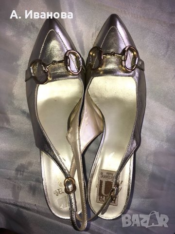 Дамски обувки естествена кожа, снимка 1 - Дамски елегантни обувки - 30155302