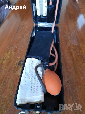 Стар апарат за кръвно налягане, снимка 3 - Антикварни и старинни предмети - 53889838