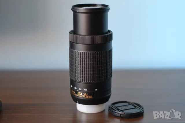 Nikon AF-P 70-300mm f 4.5-6.3G ED VR, снимка 5 - Обективи и филтри - 49585754