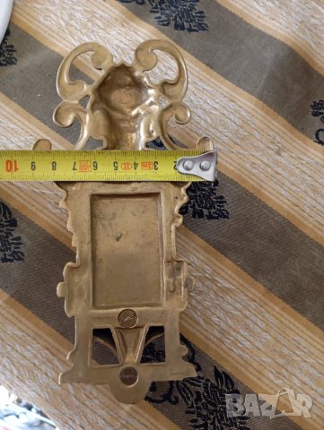 Бароков кибритник,поставка за кибрит, снимка 3 - Антикварни и старинни предмети - 50934059