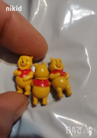 Мечо Пух миниатюрна пластмасова фигурка за украса декор игра