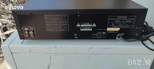Дек Pioneer CT-W603RS, снимка 6 - Декове - 50639159