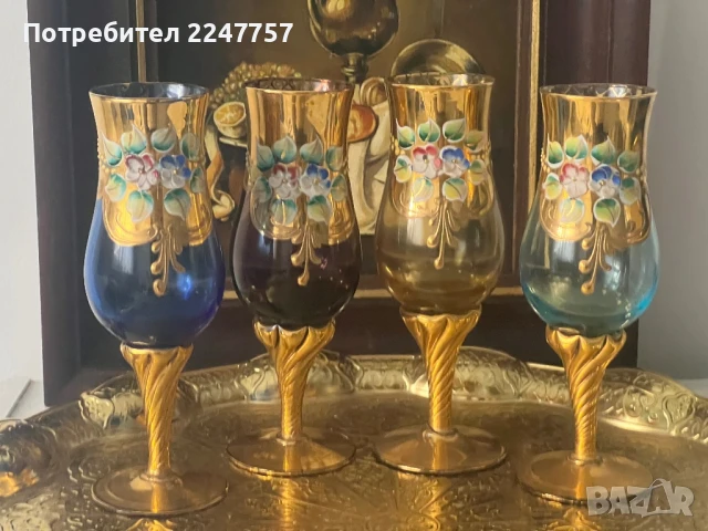 4 чаши за вино , снимка 1