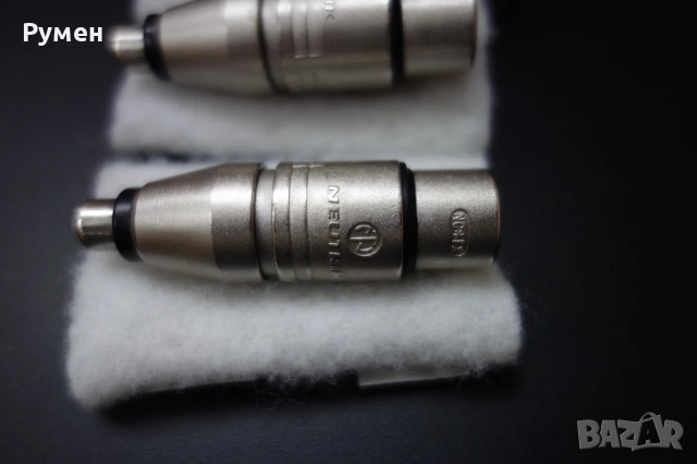 Neutrik  XLR-RCA адаптери - 2 бр., снимка 2 - Други - 53934282