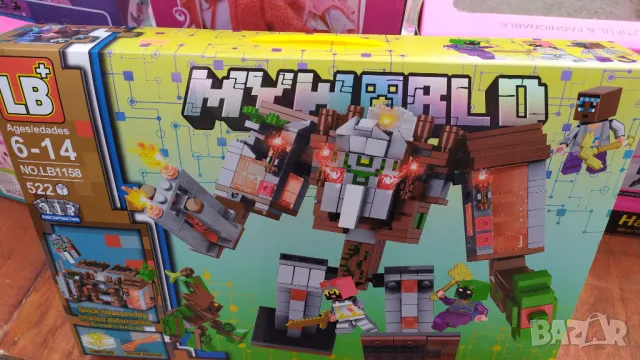 Конструктор тип Лего Майнкрафт 522 части.