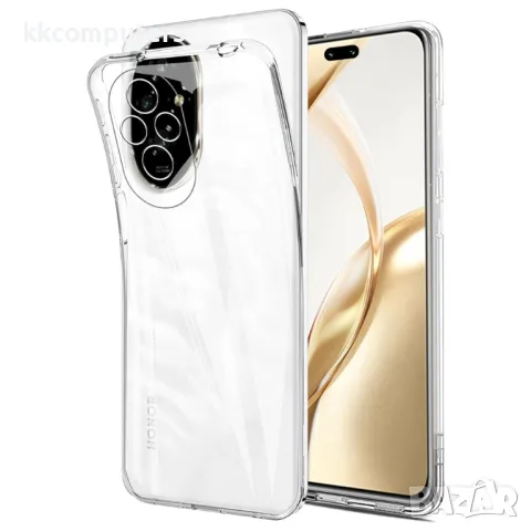 Калъф силикон 100% прозрачен 2mm за Huawei Honor 200 Pro Баркод : 3130465