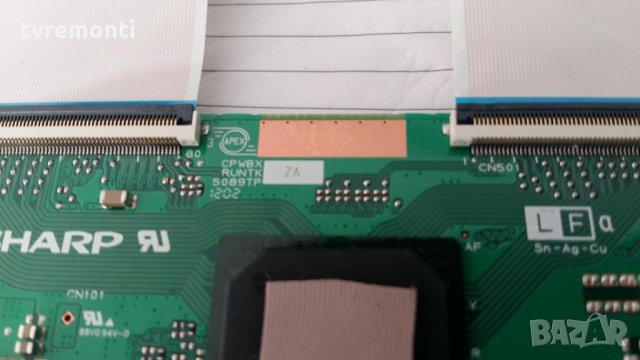 T-CON BOARD CPWBX RUNTK 5089TP ZA, снимка 4 - Части и Платки - 30908823