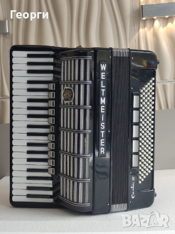 Продавам акордеон Велтмайстер Кантус 4 120 баса