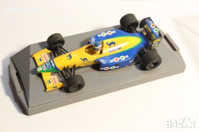 1:43 ONYX BENETTON FORD БОЛИД ФОРМУЛА F1, снимка 7 - Колекции - 53192592