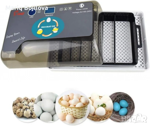 Автоматичен инкубатор за 12 яйца – Лесен за употреба YZ9-12, снимка 2 - Друга електроника - 48883331