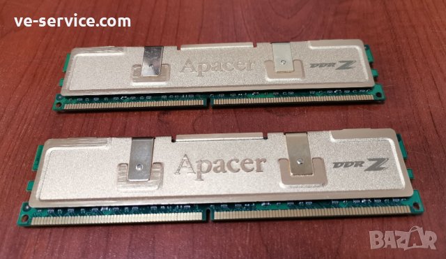Рам памер за настолен компютъ / Apacer 4GB DDR2 800MHz Desktop RAM  PC26400 CL5