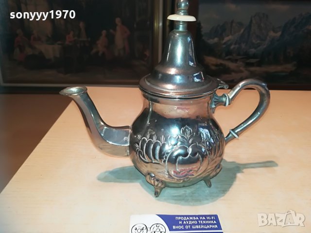 MAROC-ретро чаиник-23Х20Х12СМ-внос франция, снимка 7 - Колекции - 29633807