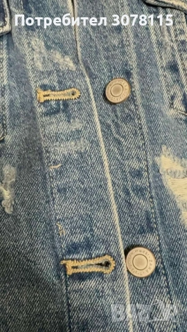Дънково яке ZARA , снимка 2 - Якета - 54091188