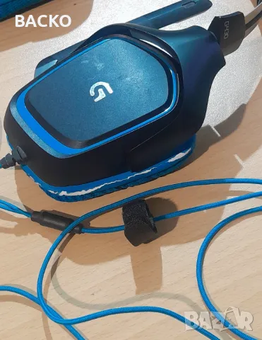 Слушалки Ligitech G430, снимка 5 - Слушалки за компютър - 48813231