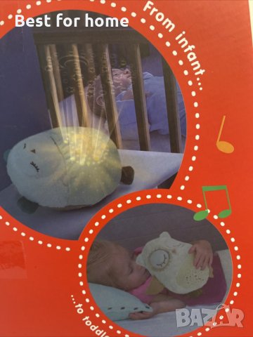 Музикална плюшена играчка с прожекция Sleeping Friend Night Light, снимка 6 - Музикални играчки - 34326383