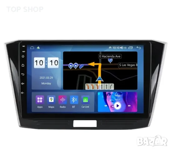 Мултимедия, Двоен дин, за VW Passat B8, Андроид, навигация, 2 Дин Пасат, плеър с Android, Volkswagen, снимка 6 - Аксесоари и консумативи - 49746455