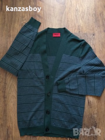 hugo boss exstrafine merino - страхотен мъжки пуловер КАТО НОВ, снимка 5 - Пуловери - 35505456