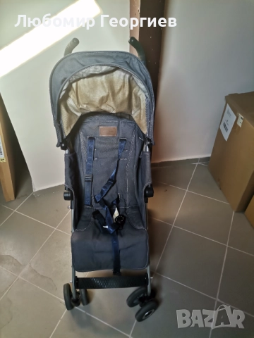 Детска количка Maclaren Quest blue, снимка 3 - Детски колички - 52797763