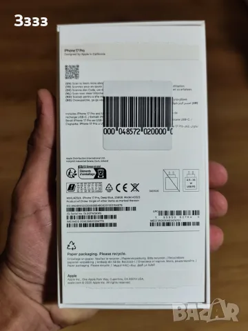 iPhone 17 pro 256 gb, снимка 5 - Apple iPhone - 55970419