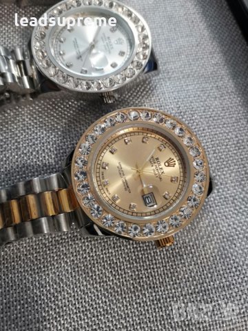 Ролекс - Rolex - Дамски - Камъни - Диаманти, снимка 4 - Дамски - 30861602