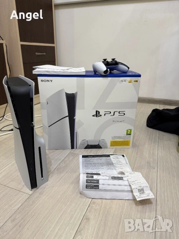 Плейстейшън 5 слим диск едишън с гаранция!!!, снимка 2 - PlayStation конзоли - 54139582
