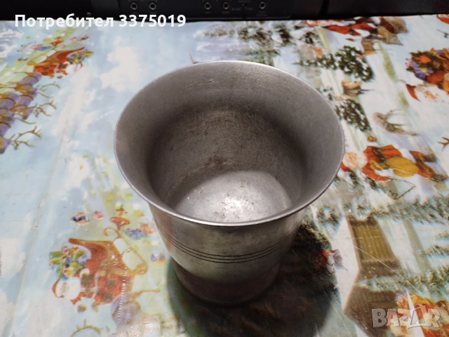 Алуминиево хаванче, снимка 4 - Антикварни и старинни предмети - 52945668