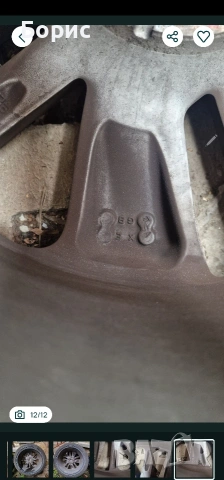 Джанти 17" Renault, снимка 12 - Гуми и джанти - 53925069