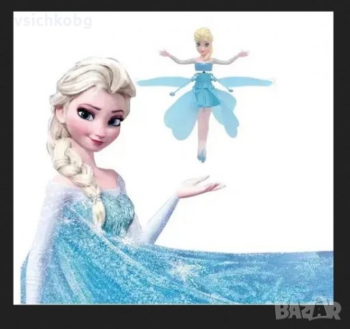 Детска кукла Летяща фея Flying Fairy, Elsa, снимка 1