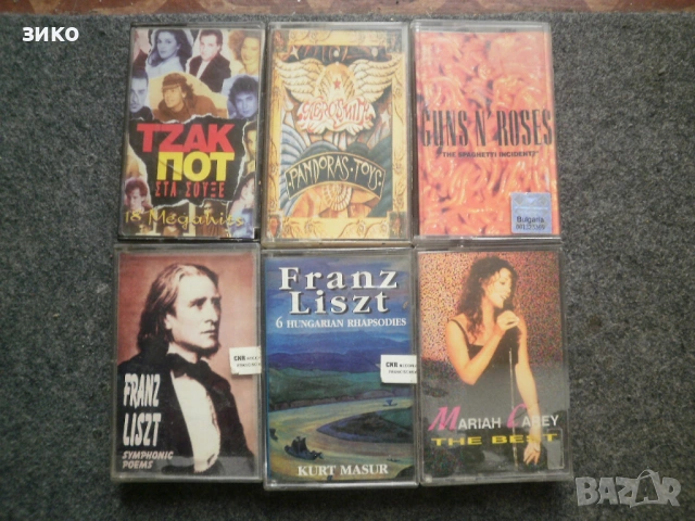 аудио касета- студиен запис 