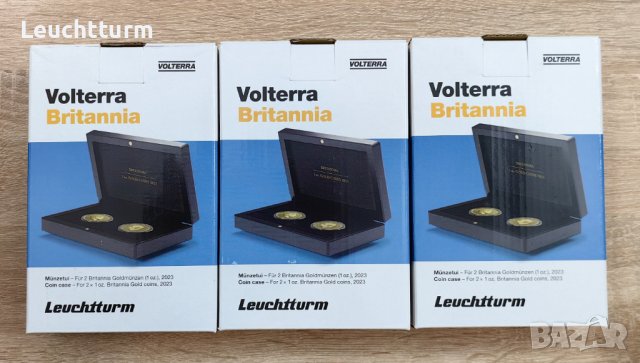 луксозна кутия за 2 броя златни монети 1 oz. BRITANNIA 2023 , снимка 4 - Нумизматика и бонистика - 42337144