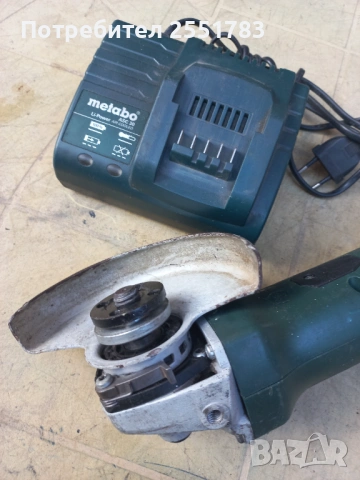 Немски акумолаторен ьглошлайф, снимка 2 - Ъглошлайфи - 54177775