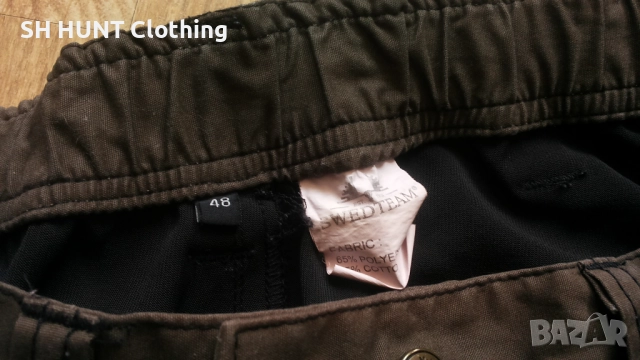 SWEDTEAM Stretch Comfort Trouser размер 48 / M за лов панталон със здрава и еластична материи - 1461, снимка 15 - Екипировка - 52448069