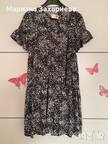 Разкроена рокля, размер XS-S, нова с етикет, снимка 3 - Рокли - 39313994