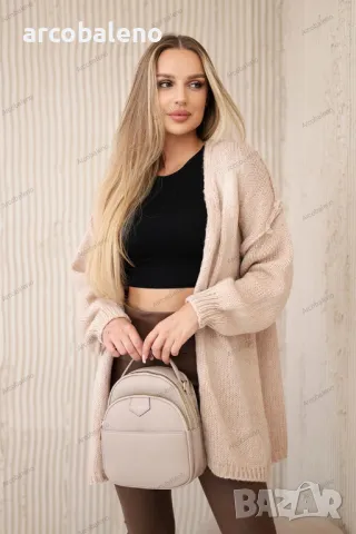 Дамска жилетка пуловер с мохер, 8цвята , снимка 6 - Жилетки - 47284016