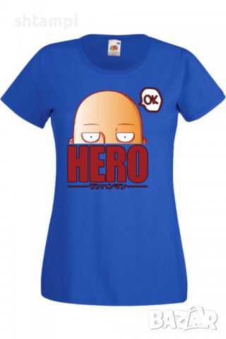 Дамска тениска One Punch Man 01,Анимация,игра,Празник,Повод., снимка 5 - Тениски - 37946247