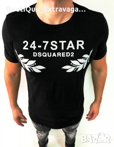 Мъжка тениска Dsquared 24-7 !!!, снимка 2 - Тениски - 34182757