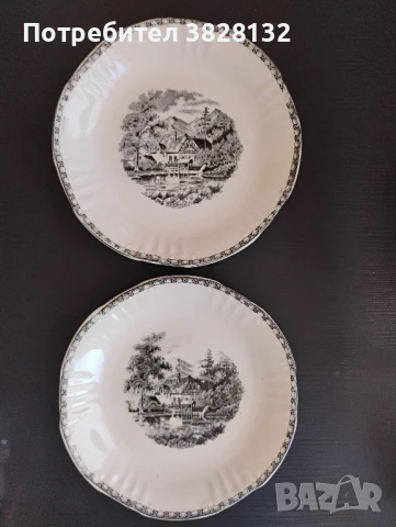 винтидж десертни чинии