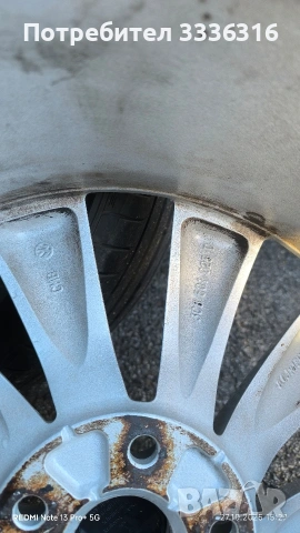 Джанти с гуми за VW interlagos , снимка 9 - Гуми и джанти - 54216259