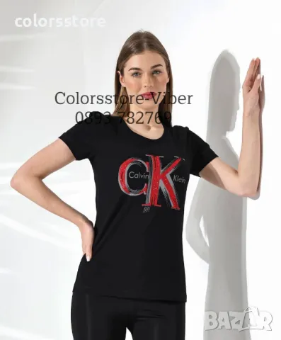 Дамска тениска Ck кодVL-Р12, снимка 2 - Тениски - 39781210